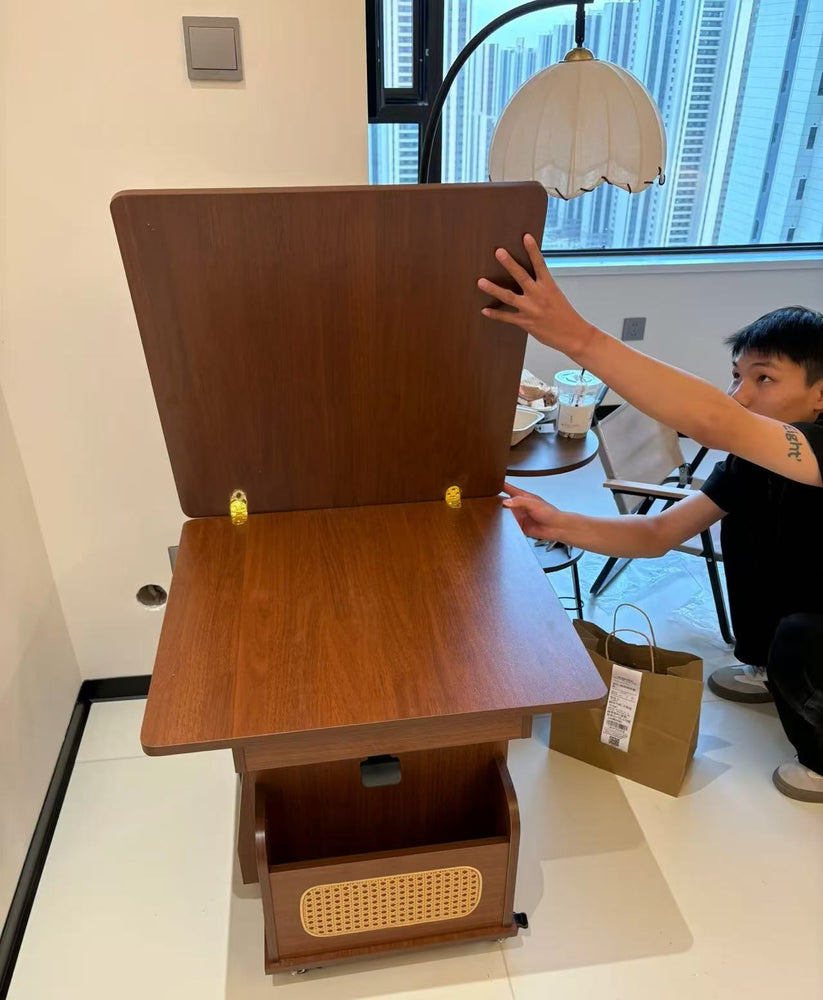 💥 The Only Table Your Small Space Needs — Adjusts & Folds in Seconds!