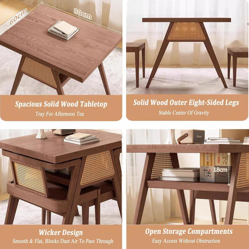 Upgrade Your Space 🌟 SpaceMax Dining Set – Stylish & Compact for Modern Living