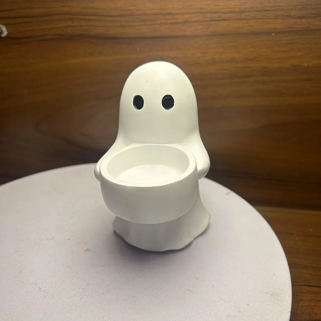 👻Cute Ghost Reading Book Lamp✨