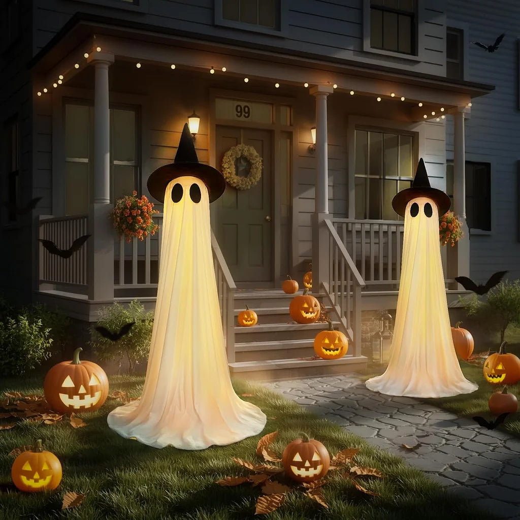 5Ft 2 Packs Halloween Decorations Outdoor