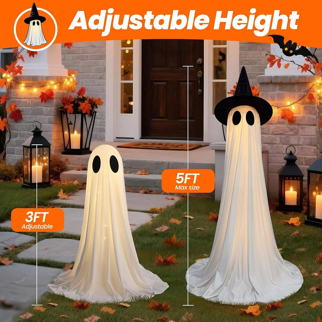 5Ft 2 Packs Halloween Decorations Outdoor
