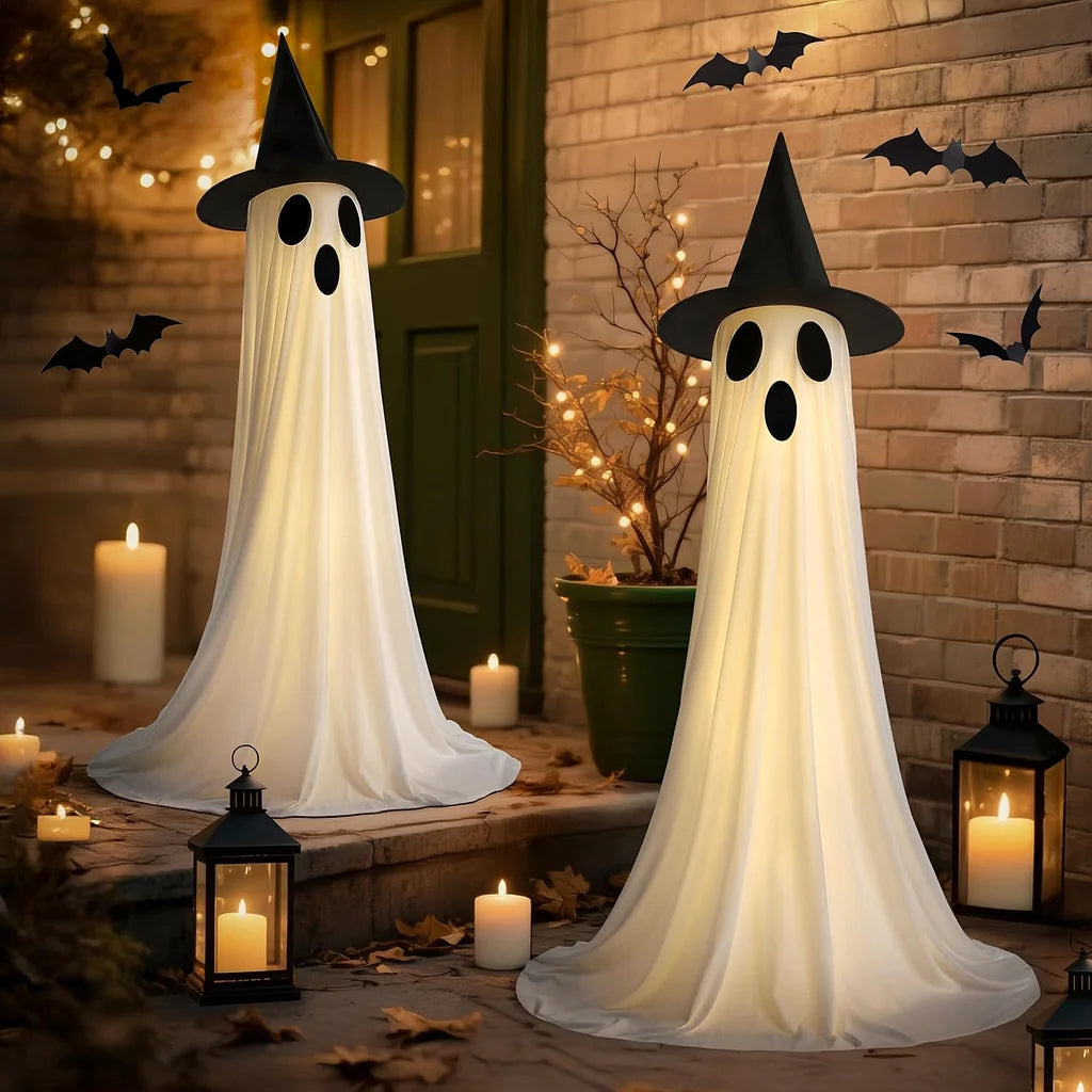 5Ft 2 Packs Halloween Decorations Outdoor