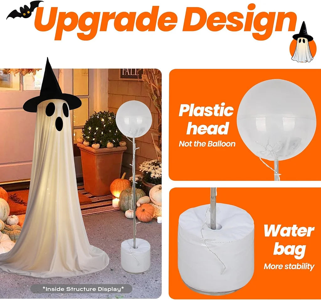 5Ft 2 Packs Halloween Decorations Outdoor