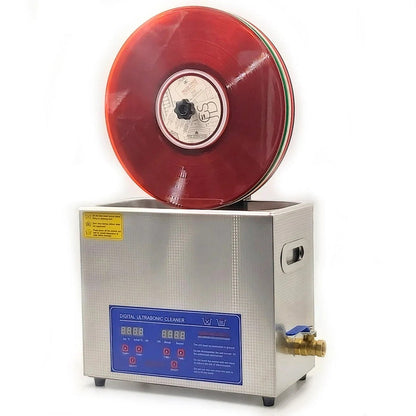 Height-Adjustable Vinyl Record Ultrasonic Cleaner