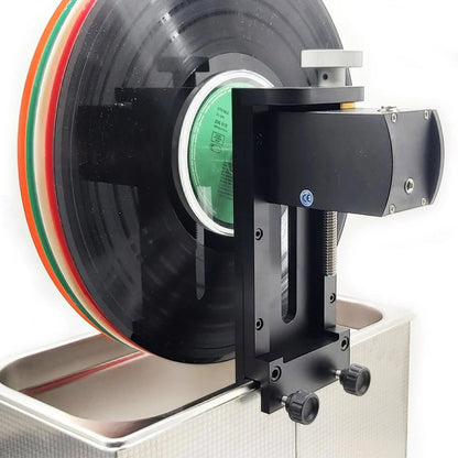 Height-Adjustable Vinyl Record Ultrasonic Cleaner